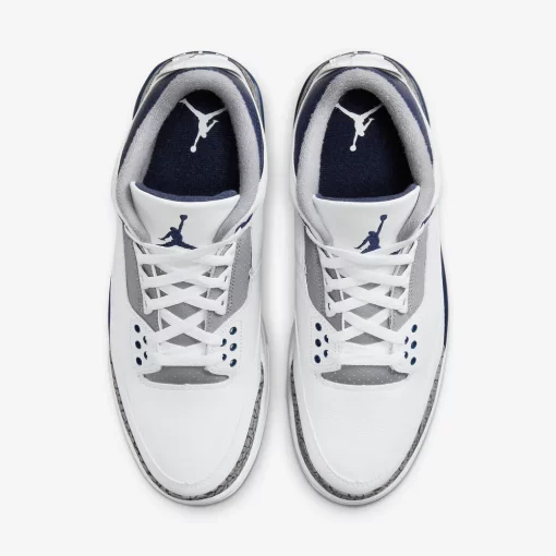 Nike Air Jordan 3 Retro Midnight Navy Shoes Outlet_3
