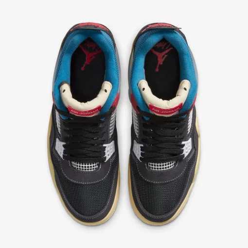 Nike Air Jordan 4 Retro Union Off Noir Shoes On Sale_3